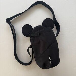 Disney Mickey Mouse Corkcicle Black Crossbody Bag Adjustable Strap Insulated Int